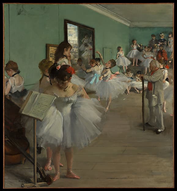 The Dance Class — Edgar Degas