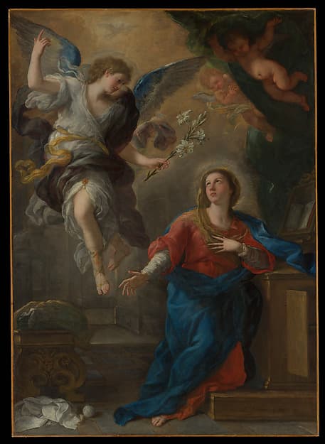 The Annunciation — Luca Giordano