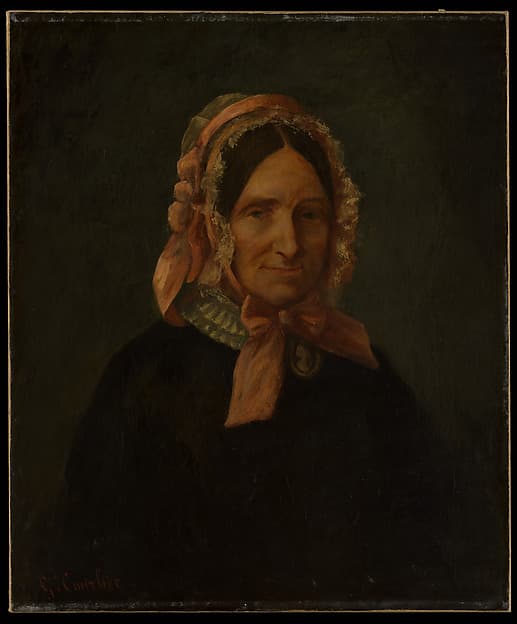 Portrait of a Woman, Called Héloïse Abélard — Gustave Courbet