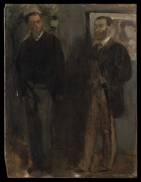 Two Men — Edgar Degas