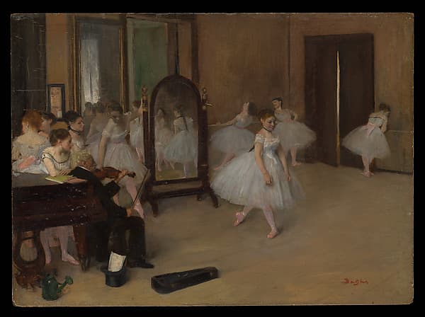 The Dancing Class — Edgar Degas
