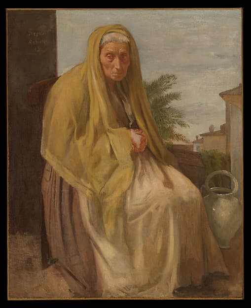 The Old Italian Woman — Edgar Degas