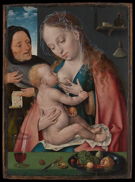 The Holy Family — Joos van Cleve