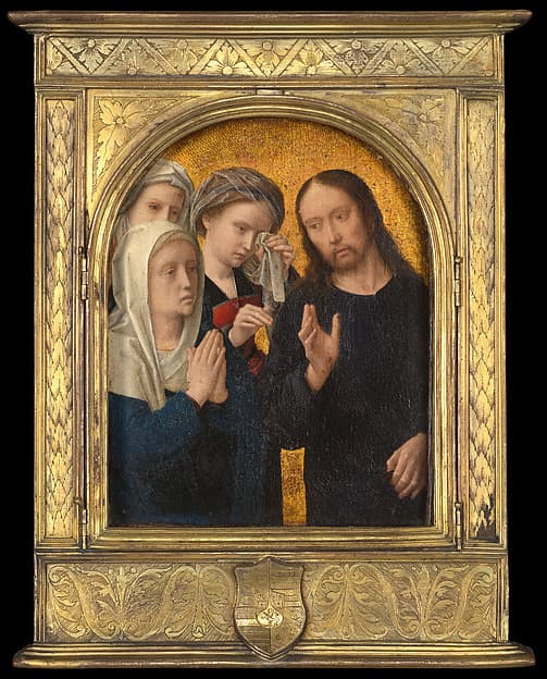 Christ Taking Leave of His Mother — Gerard David