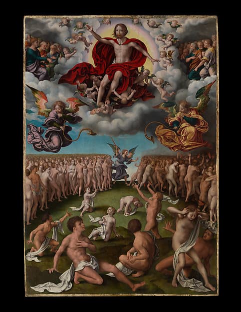The Last Judgment — Joos van Cleve