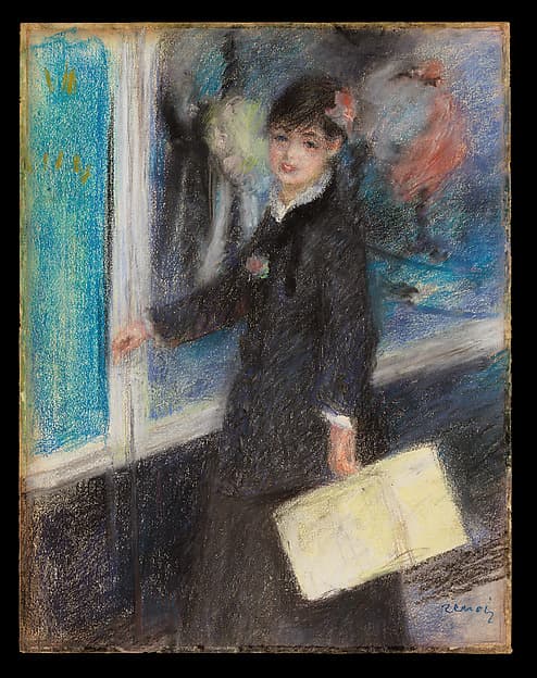 The Milliner — Auguste Renoir