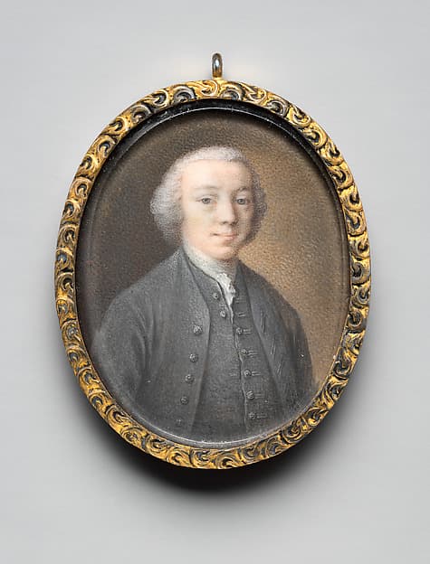 Portrait of a Man — Johann Esaias Nilson