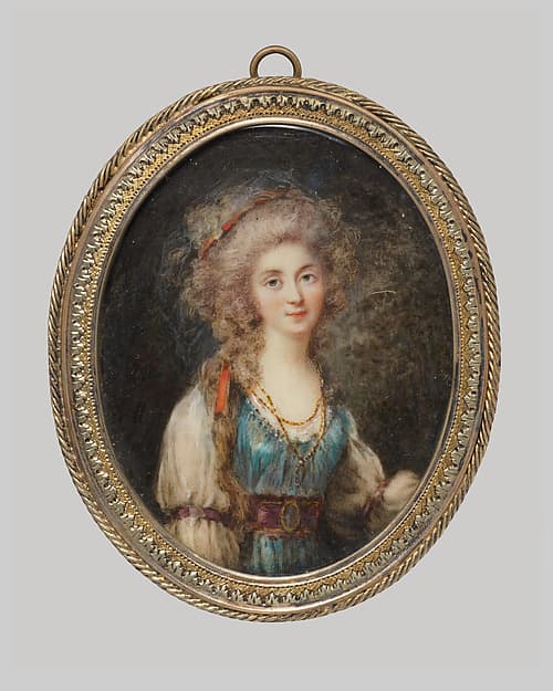 Portrait of a Young Woman — Peter Adolf Hall