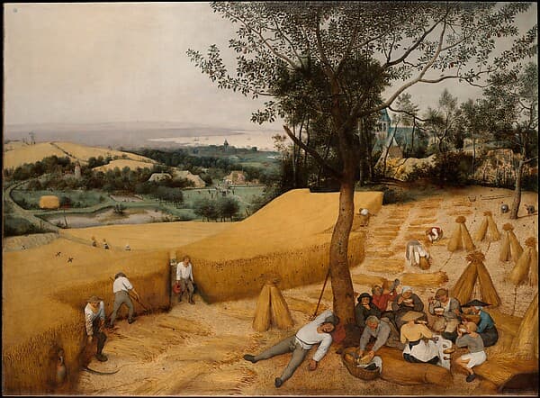 The Harvesters — Pieter Bruegel the Elder