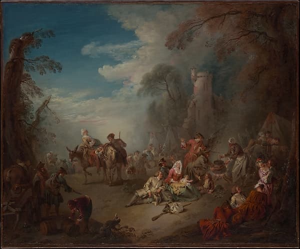 Troops at Rest — Jean-Baptiste Joseph Pater