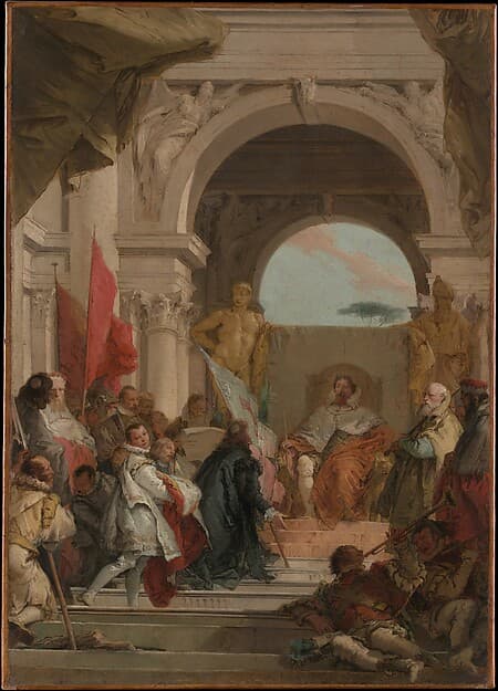 The Investiture of Bishop Harold as Duke of Franconia — Giovanni Battista Tiepolo