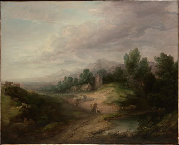 Wooded Upland Landscape — Thomas Gainsborough