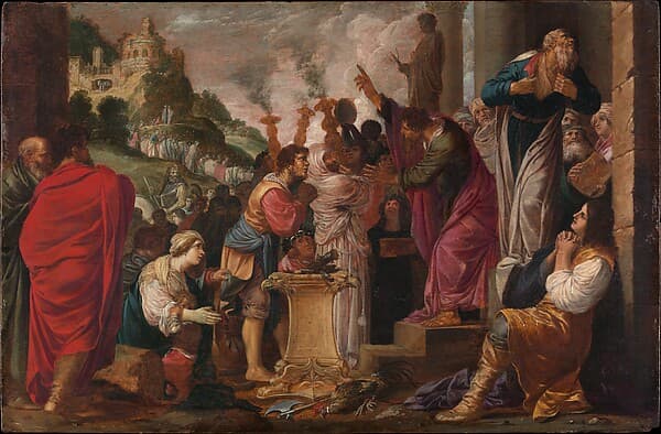 Paul and Barnabas at Lystra — Jacob Pynas