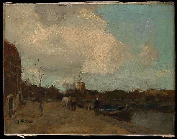 Canal Side — Jacob Maris