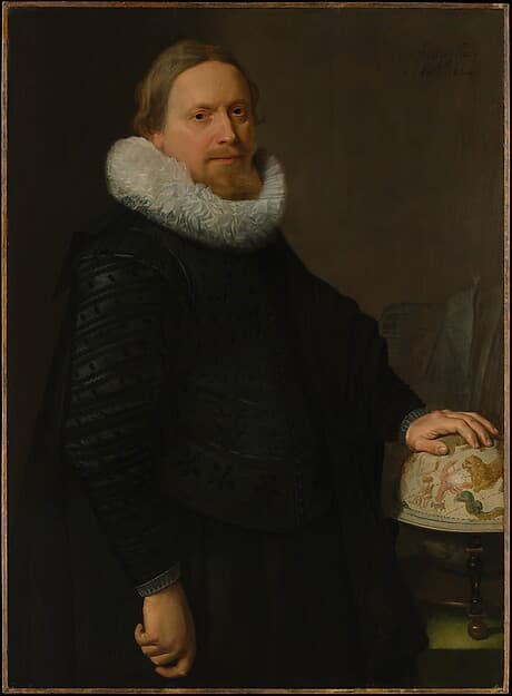 Man with a Celestial Globe — Nicolaes Eliasz Pickenoy