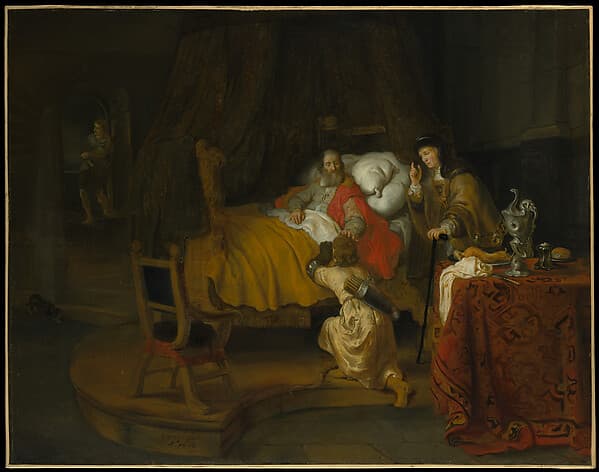 Isaac Blessing Jacob — Gerbrand van den Eeckhout