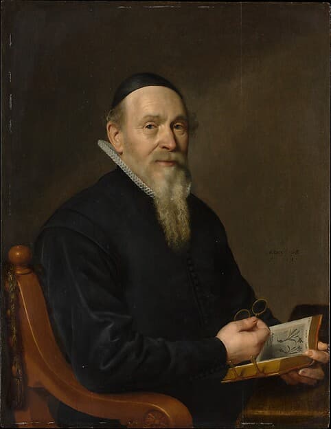 Portrait of a Man, Possibly a Botanist — David Bailly