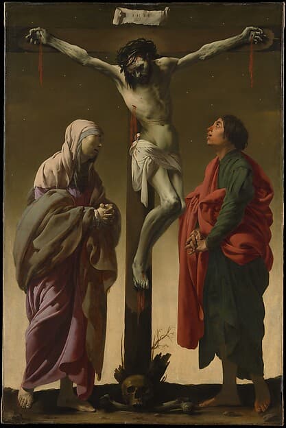The Crucifixion with the Virgin and Saint John — Hendrick ter Brugghen