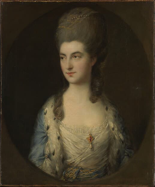 Portrait of a Young Woman, Called Miss Sparrow — Thomas Gainsborough
