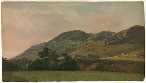 Mountainous Landscape at Tivoli — Simon Denis
