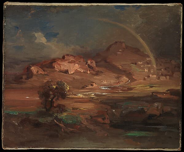 The Cemetery at Pronoia near Nauplia — Carl Rottmann