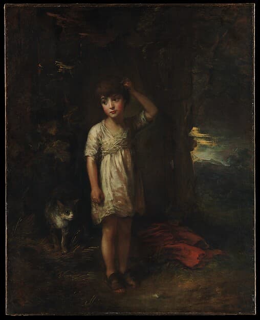 A Boy with a Cat—Morning — Thomas Gainsborough