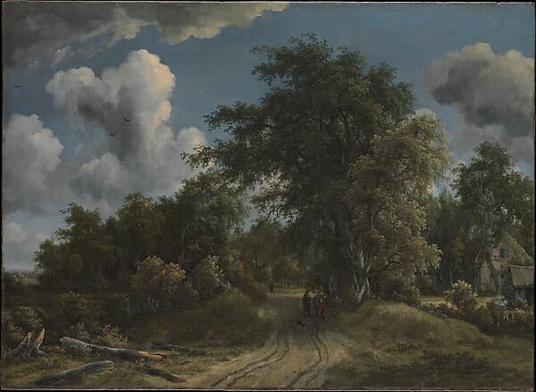 Woodland Road — Meyndert Hobbema