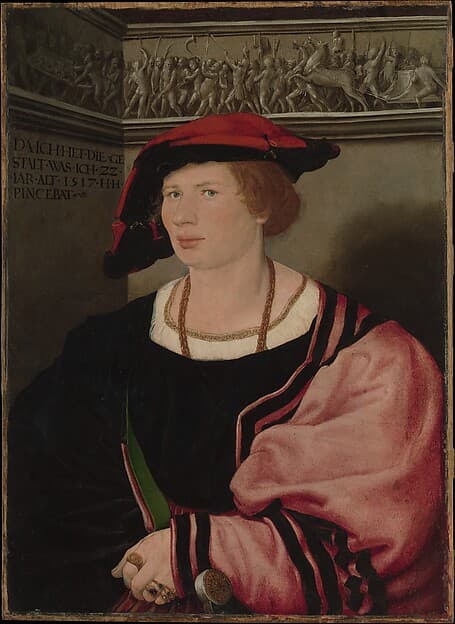 Benedikt von Hertenstein (born about 1495, died 1522) — Hans Holbein the Younger