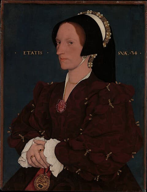 Lady Lee (Margaret Wyatt, born about 1509) — Hans Holbein the Younger