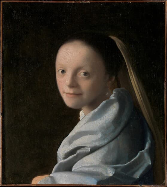 Study of a Young Woman — Johannes Vermeer
