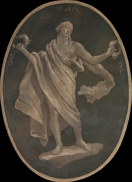 Allegorical Figure Representing a Virtue, Possibly Patriotism — Giovanni Battista Tiepolo