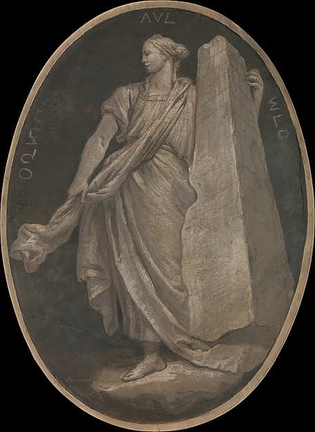Allegorical Figure Representing Fortitude — Giovanni Battista Tiepolo