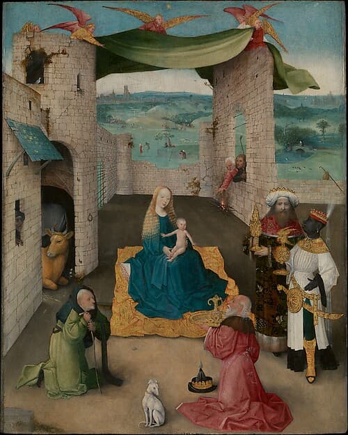 The Adoration of the Magi — Hieronymus Bosch