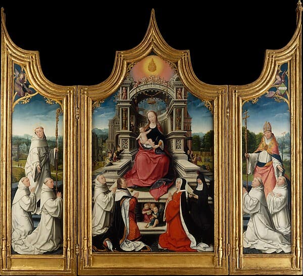 The Cellier Altarpiece — Jean Bellegambe