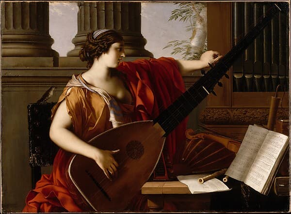 Allegory of Music — Laurent de La Hyre