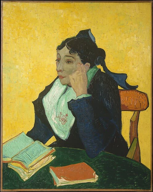 L'Arlésienne: Madame Joseph-Michel Ginoux (Marie Julien, 1848–1911) — Vincent van Gogh