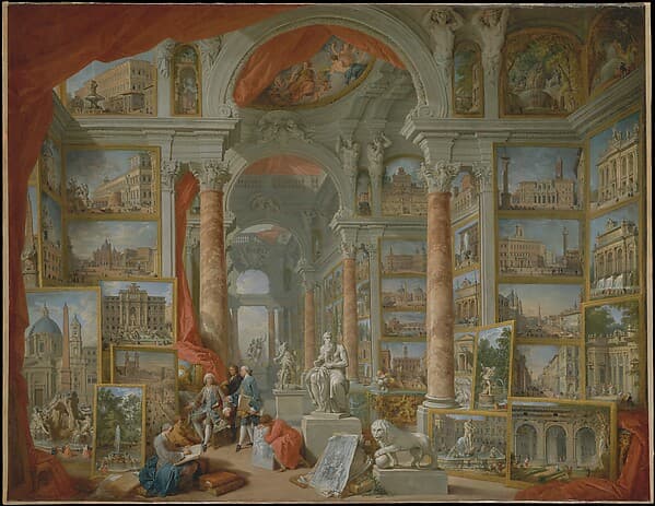 Modern Rome — Giovanni Paolo Panini