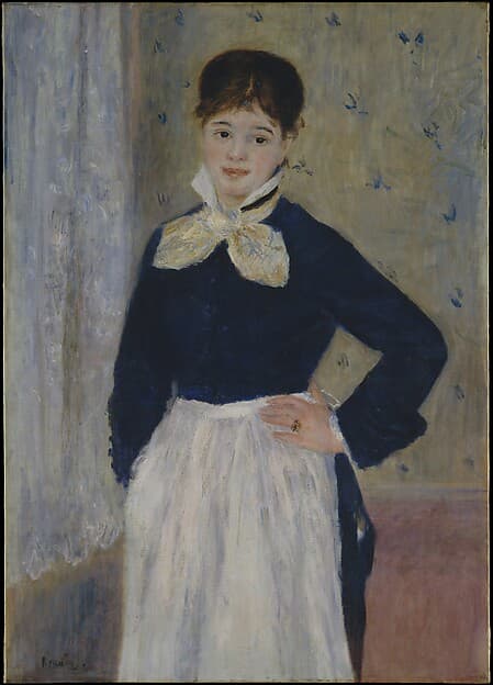 Young Woman (La Servante) — Auguste Renoir