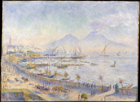 The Bay of Naples — Auguste Renoir