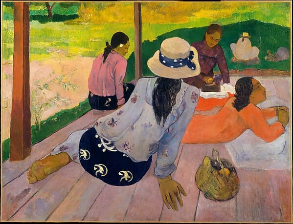 The Siesta — Paul Gauguin