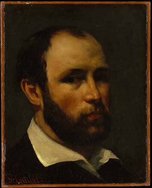 Portrait of a Man — Gustave Courbet
