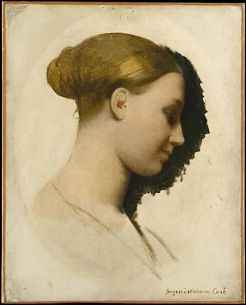 Madame Edmond Cavé (Marie-Elisabeth Blavot, ca. 1806–1883) — Jean Auguste Dominique Ingres