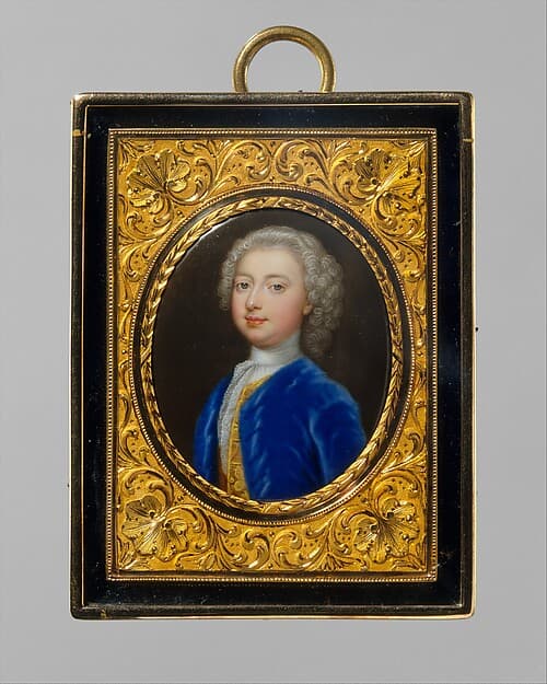 Portrait of a Young Man — Christian Friedrich Zincke