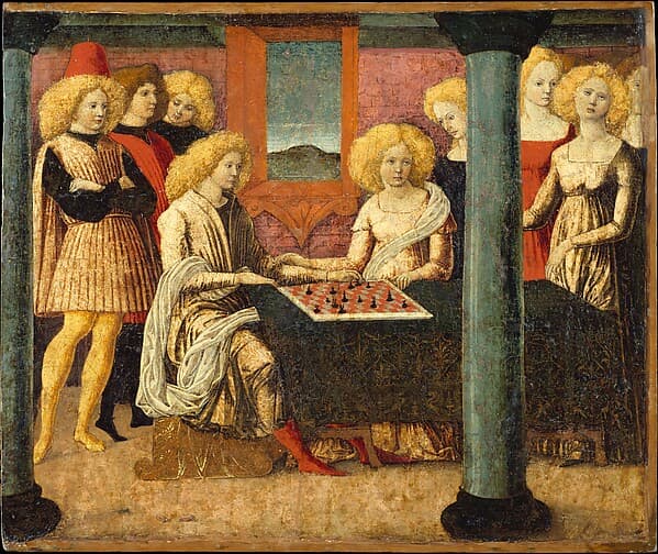 The Chess Players — Liberale da Verona