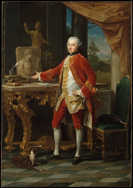 Portrait of a Young Man — Pompeo Batoni