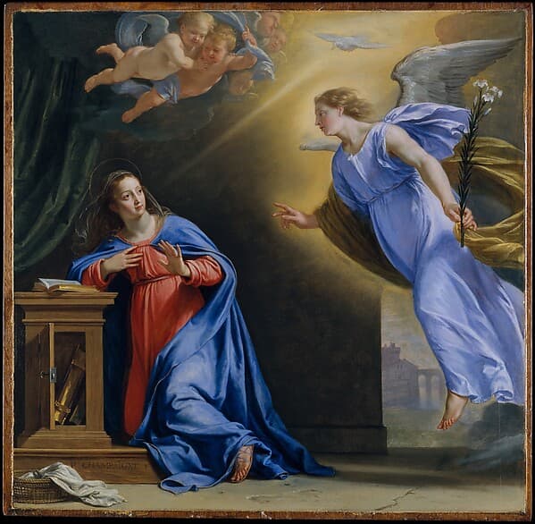 The Annunciation — Philippe de Champaigne