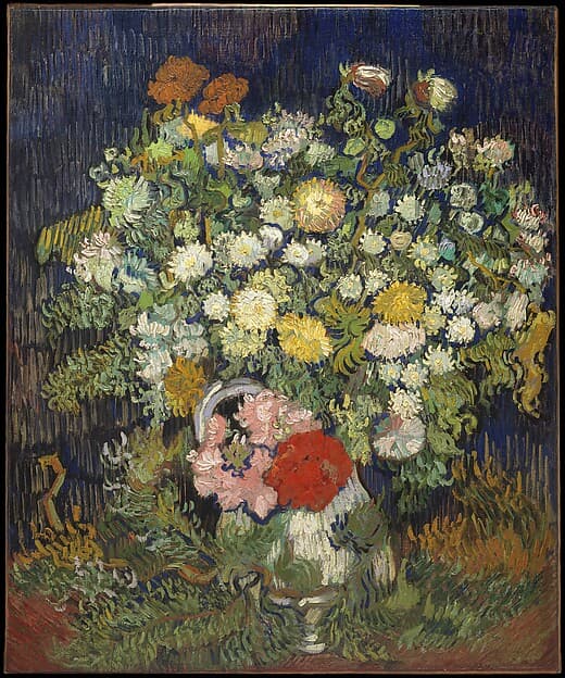 Bouquet of Flowers in a Vase — Vincent van Gogh
