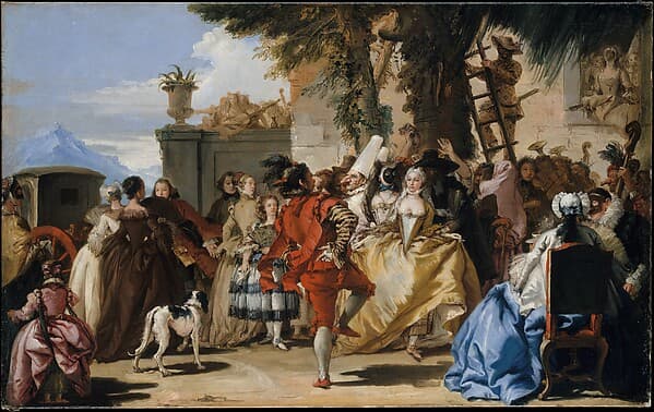A Dance in the Country — Giovanni Domenico Tiepolo