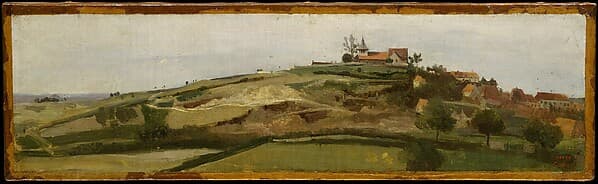 View of Lormes — Camille Corot