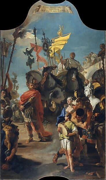 The Triumph of Marius — Giovanni Battista Tiepolo